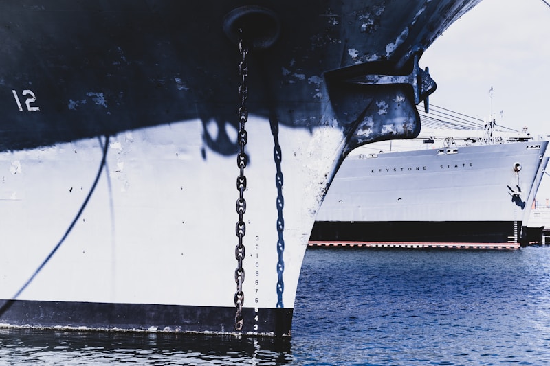 Maritime industry professionals analyzing ferry operations and routes