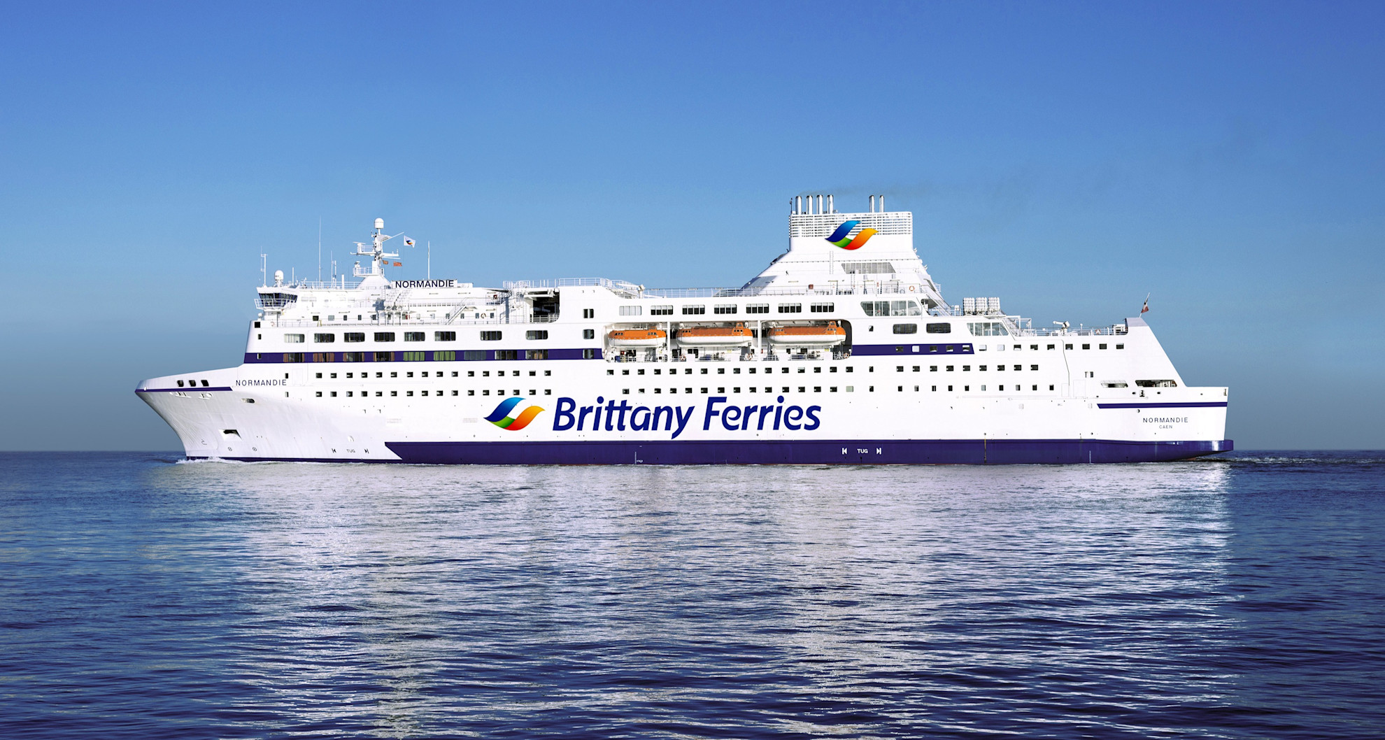 Brittany Ferries vessel providing UK-France premium service