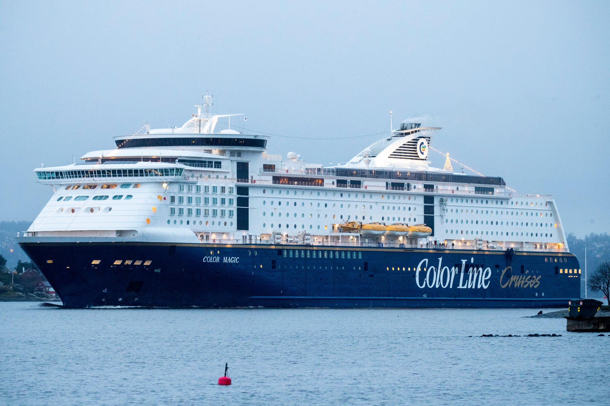 Color Line ferry serving Northern European routes