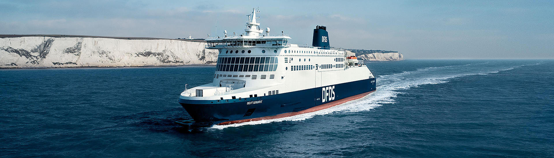 DFDS ferry operations showcasing professional vessel management