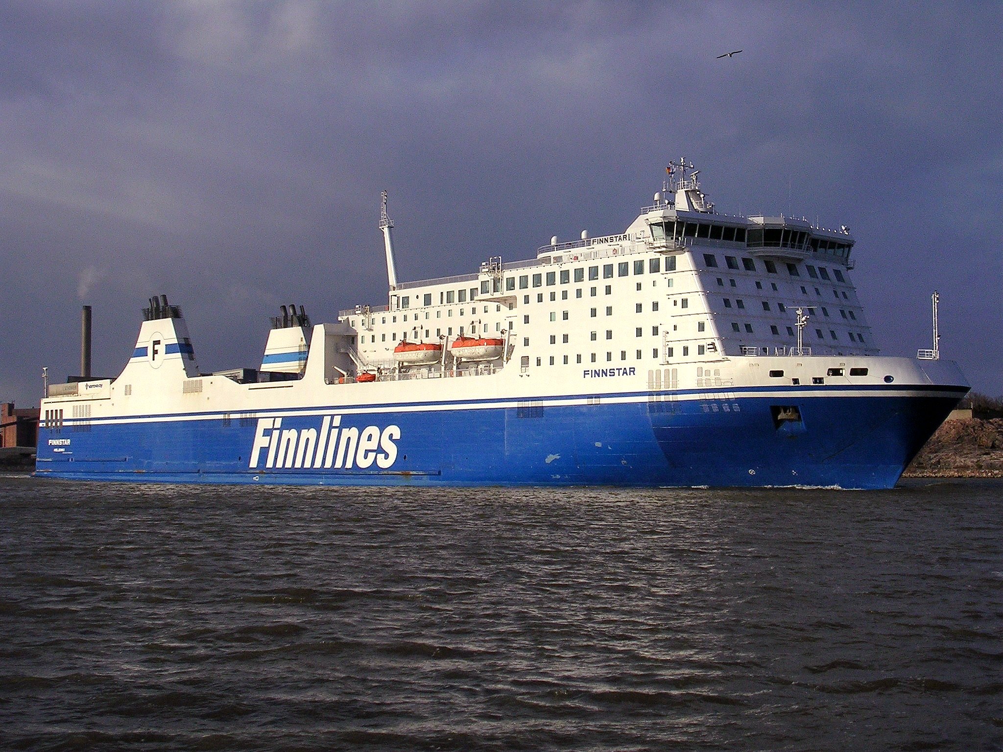 Finnlines Finnstar vessel in Helsinki
