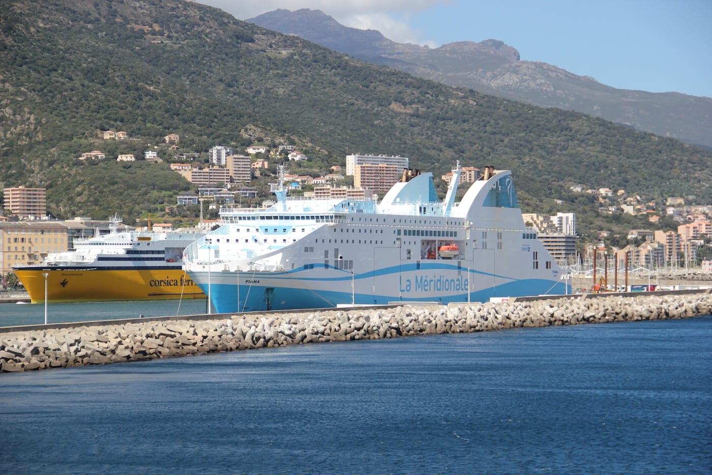 Genoa - Bastia ferry route
