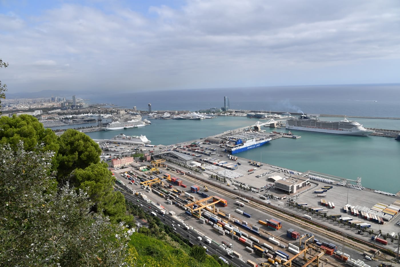 Piombino - Olbia ferry route